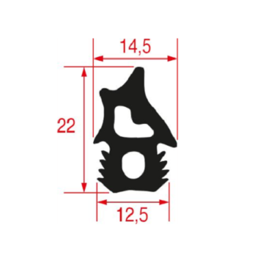 Ron lò nướng Unox XEVC-0511-EPR