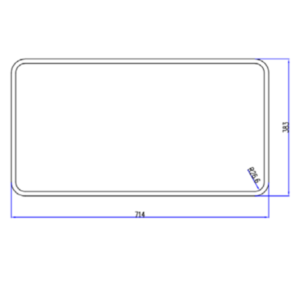 Gioăng ALC-800-0006 lò nướng Kolb K03-8644P2F