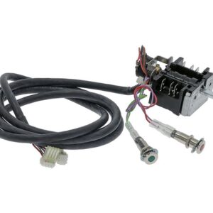 Công tắc xoay 2 vị trí 0–1 tích hợp đèn báo và chiết áp – Angelo Po 3115660