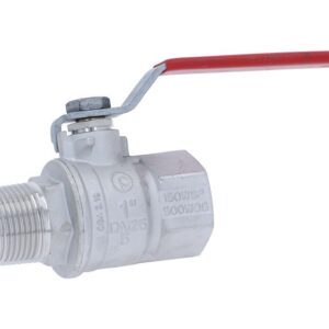 Bộ van bi xả 1″ kèm tay gạt, gioăng và vòng đệm – Angelo Po 6024400 / 33D1980