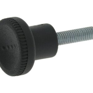 Tay cầm màu đen Ø21×38 mm – Angelo Po 36M5690