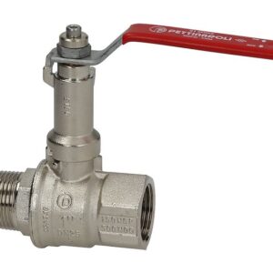 Van bi xả bếp trụng mì ren ngoài × ren trong 1″ – Angelo Po 33D1980