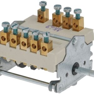 Công tắc xoay 5 vị trí 0–4 – Angelo Po 32W0520 / 32W1050