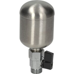 Van kèm phễu ren ngoài 1/2″ có nắp – Angelo Po 33G0180