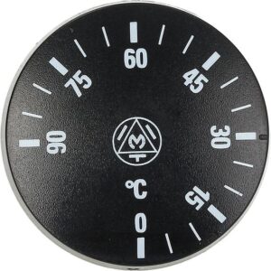 Núm vặn bộ ổn nhiệt 0–90°C Ø41 mm – Angelo Po 36M2830