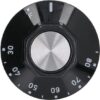 Núm vặn màu đen Ø50 mm 30–85 °C EGO 00.00524.837