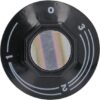 Núm vặn màu đen Ø50 mm 0-1-2-3 EGO 00.00524.010