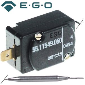 Bộ bảo vệ quá nhiệt 1 cực 245 °C EGO 55.11549.050